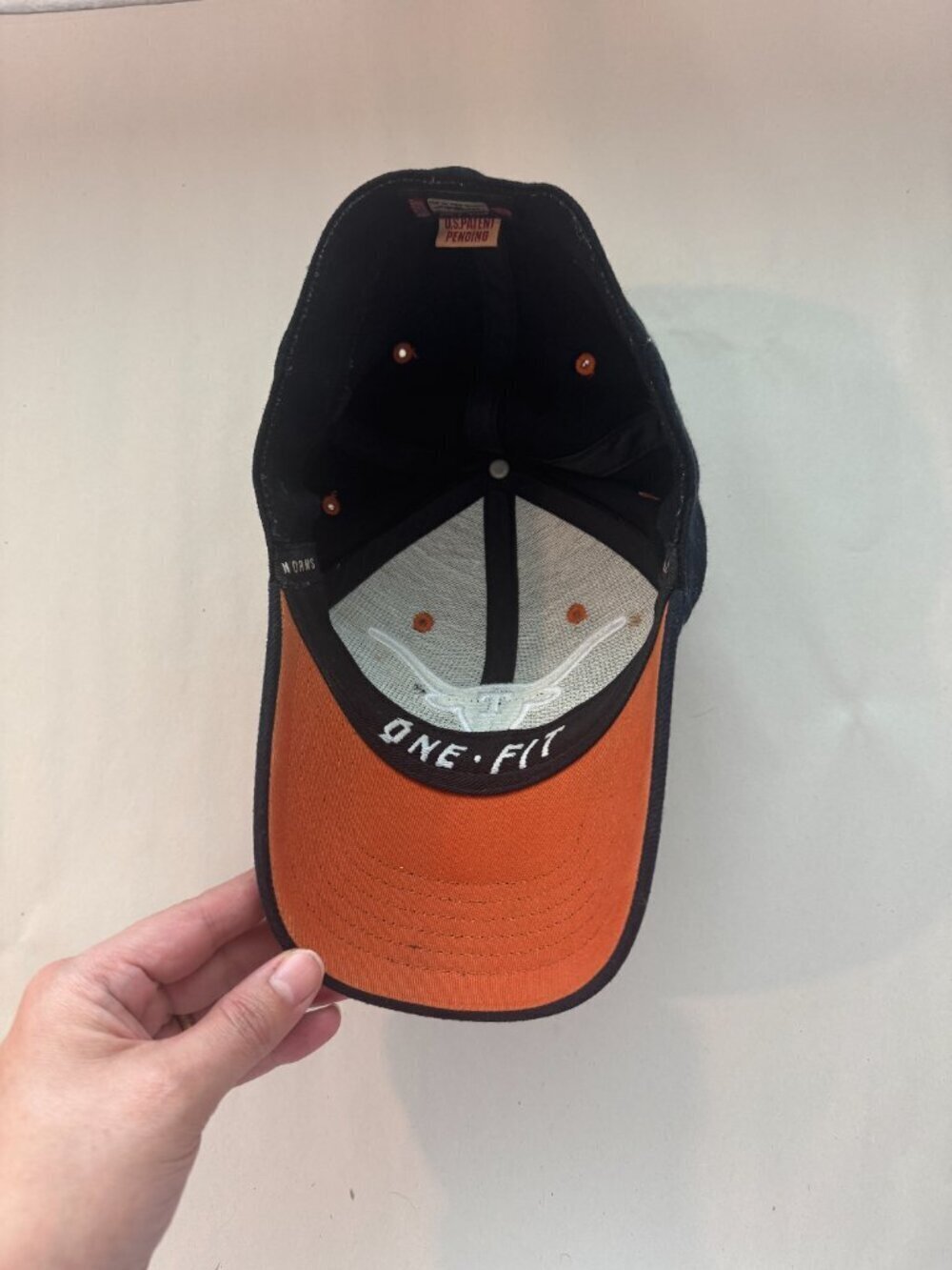 Texas Longhorns Hat University 'one fit' Top of the world Black collegiate - Picture 3 of 9